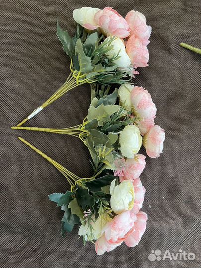 Искусственные цветы для декора