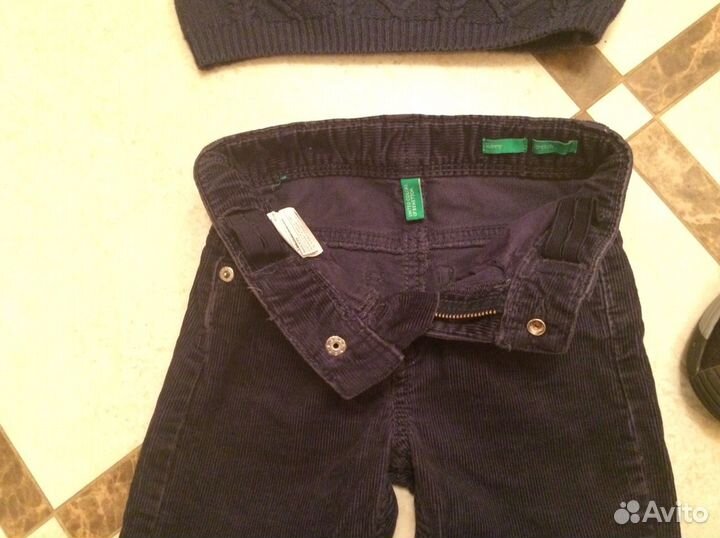 Брюки вельветовые