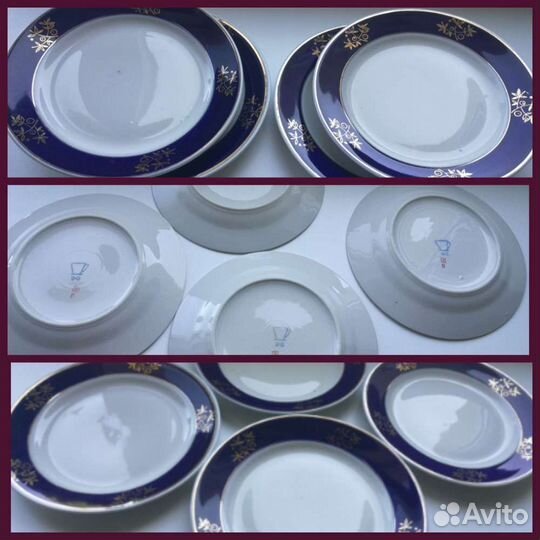 Десертные тарелки