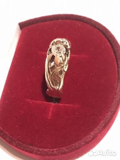 Старинное золотое кольцо