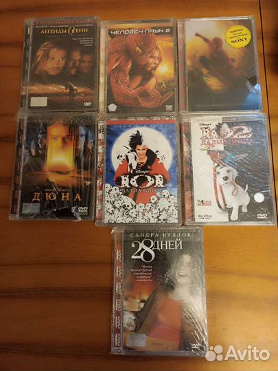 DVD двд диски, фильмы зарубежные, отечественные N2