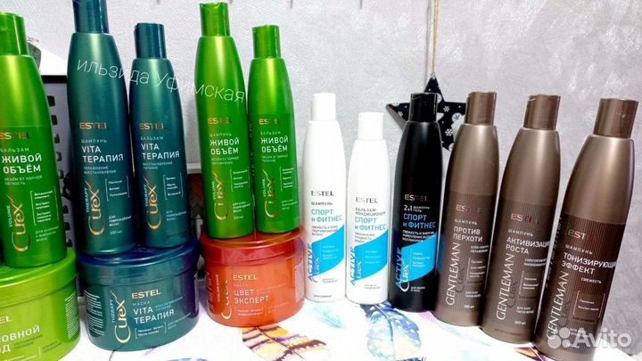 Шампунь и бальзам curex estel курекс эстель