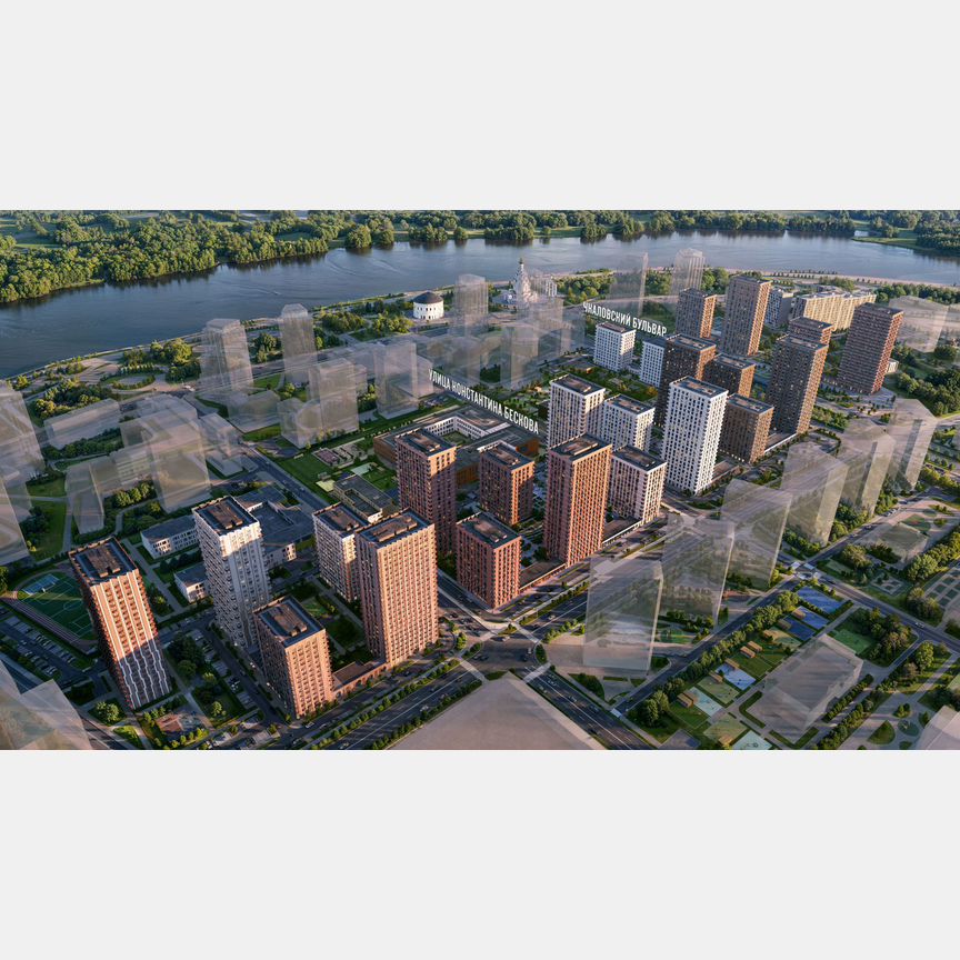 2-к. квартира, 50 м², 3/24 эт.