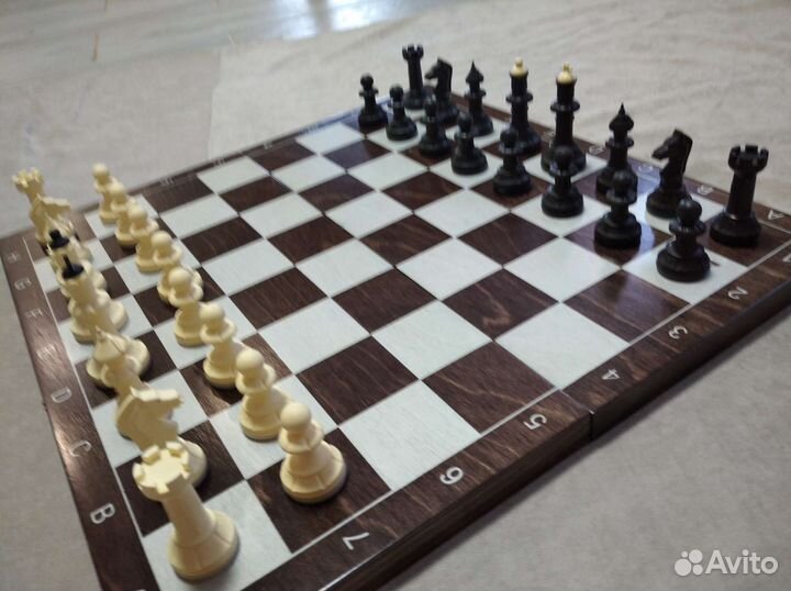 Игра 3 в 1 малая венге (нарды, шахматы, шашки)