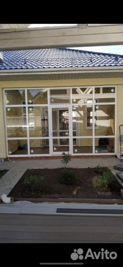 Остекление веранды беседки террасы