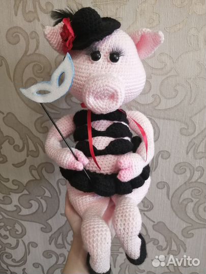 Вязаные игрушки ручной работы