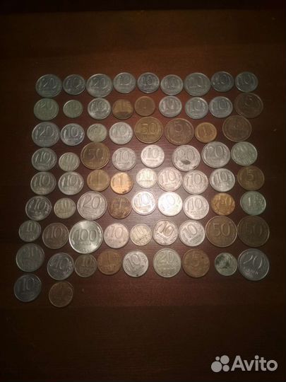 Монеты СССР копейки и рубли