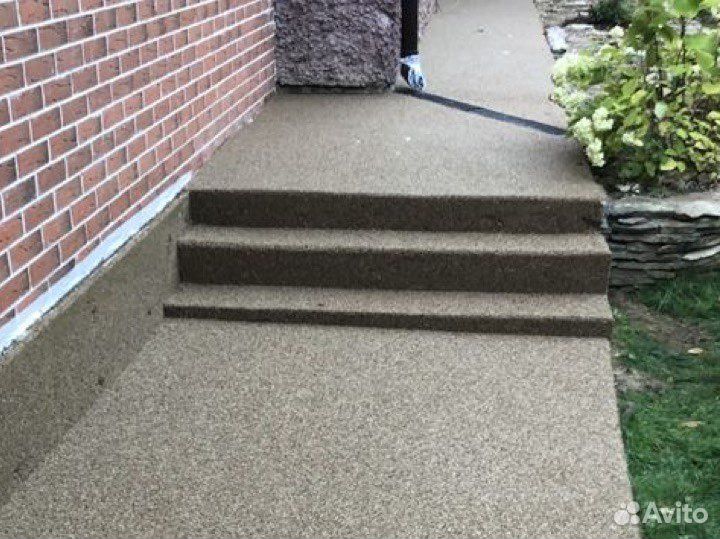Каменный ковёр(замена тратуарной плитки )