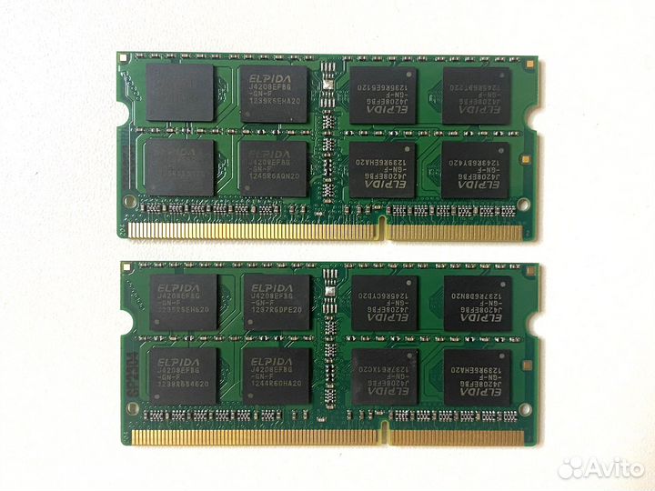 Оперативная память ddr3 8гб 1.35v 1600 SoDimm