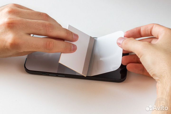 Установка гидрогелевой пленки