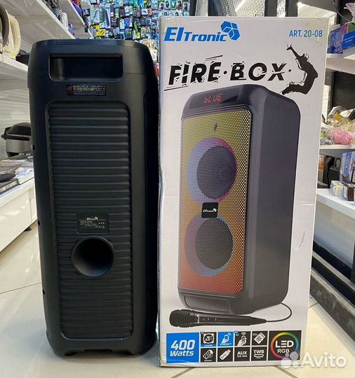 Колонка Eltronic 400вт Беспроводная