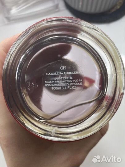 Туалетная вода carolina herrera 100ml