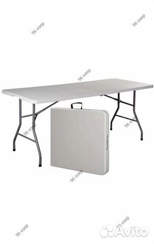 Стол чемодан складной усиленный 150 см