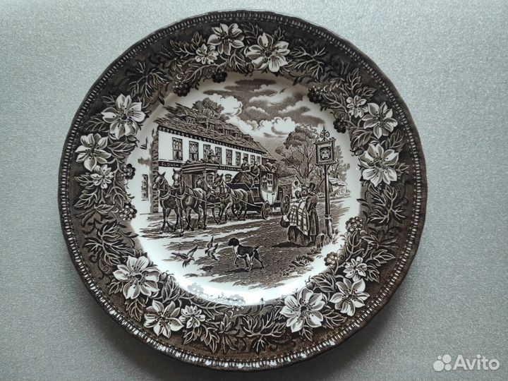 Тарелка винтаж