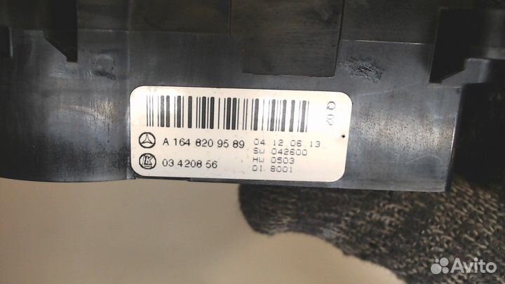 Переключатель отопителя Mercedes GL X164, 2007