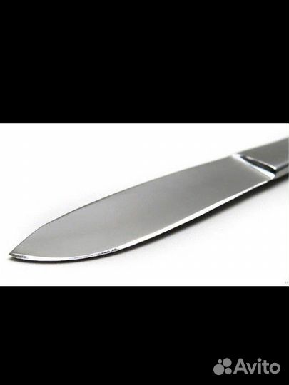 Скальпель брюшистый средний 16-505, длина 150 мм