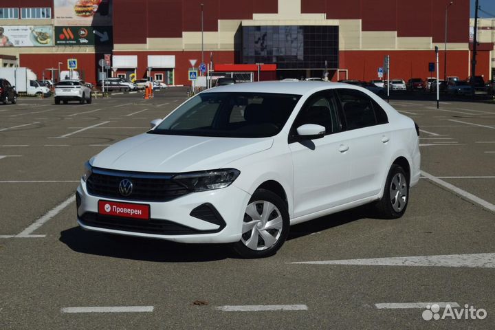 Volkswagen Polo 1.6 AT, 2021, 60 421 км