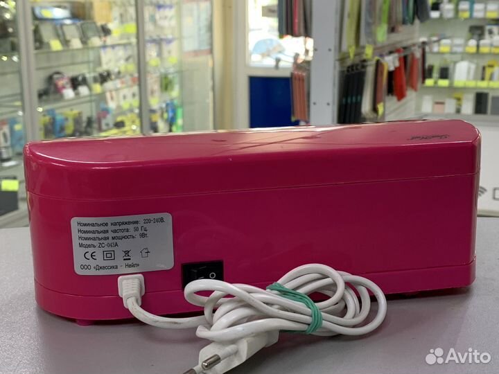 Уф лампа для маникюра Jess nail ZC 043A 9Вт