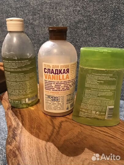 Гель для душа, скраб