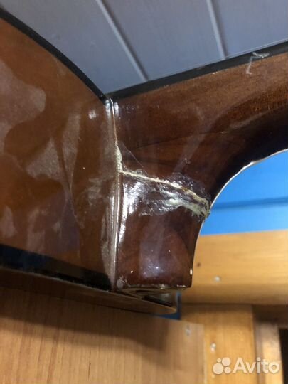 Классическая гитара 6 струнная бу