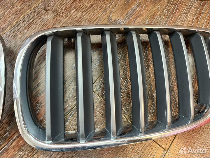 Решетки радиатора bmw x3 e83 рестайлинг