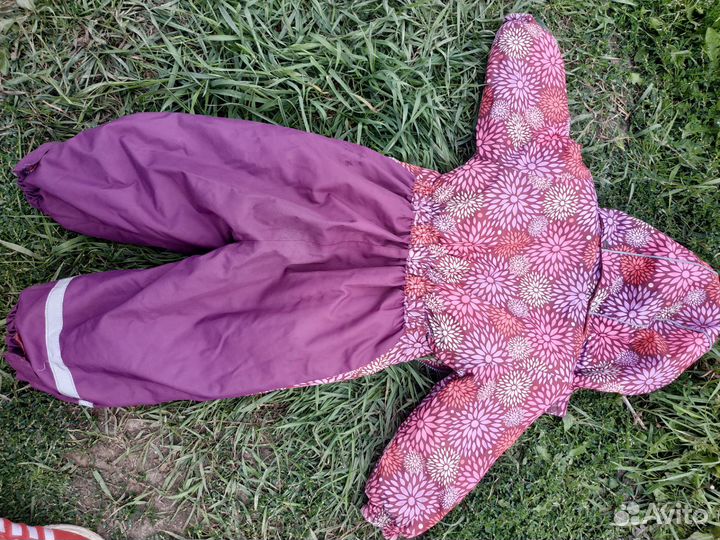 Зимний комбинезон+шапка