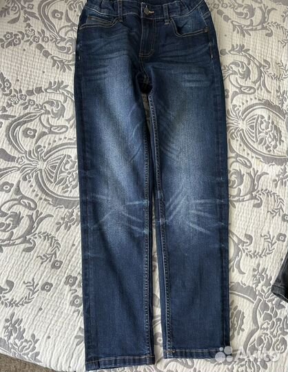 Джинсы на мальчика 146