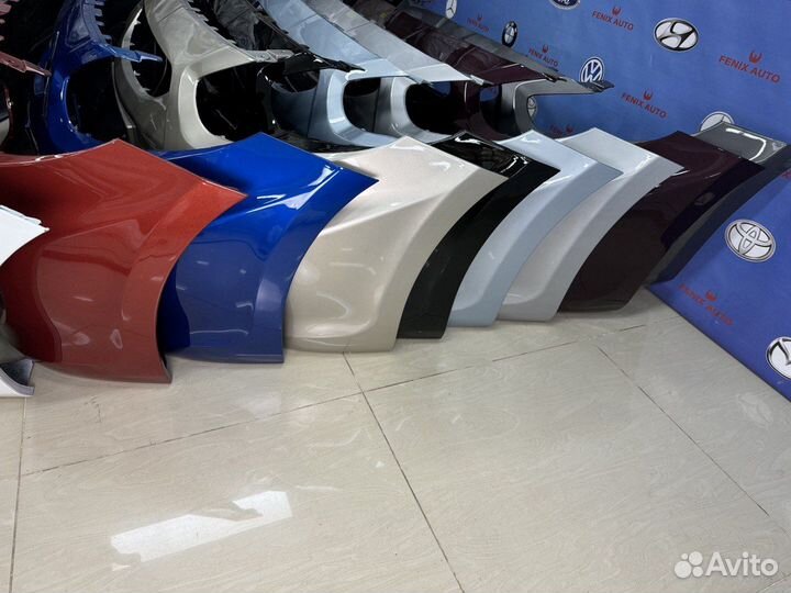 Бампер Hyundai Solaris c 10-14 г