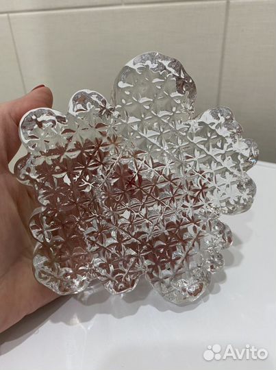 Хрустальная пепельница
