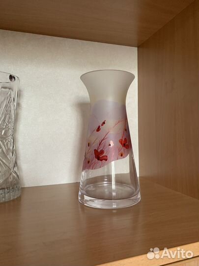 Хрустальная ваза