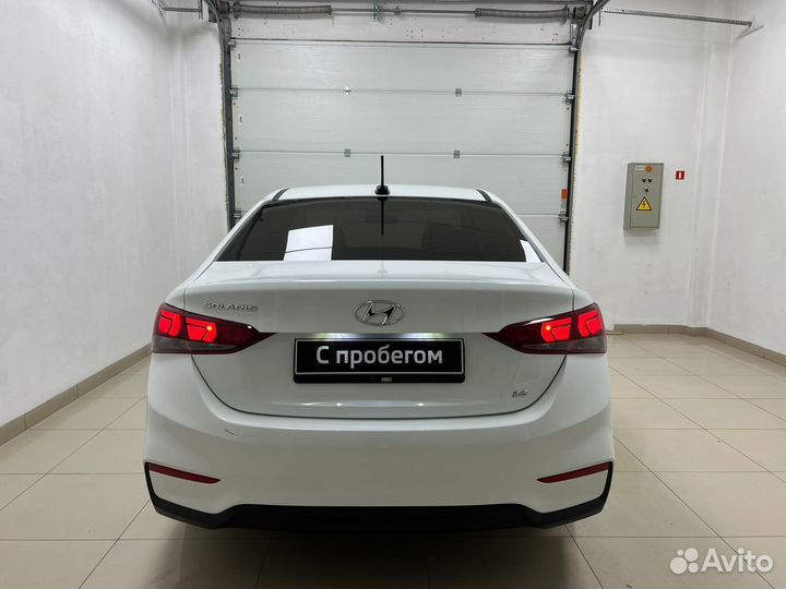 Hyundai Solaris 1.6 AT, 2018, 70 737 км