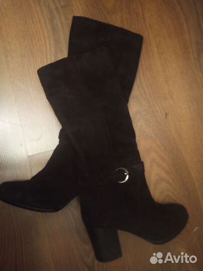 Женские сапоги cover.,нат.замша 39 раз