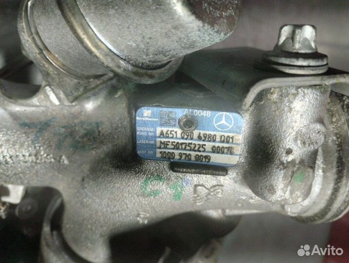 Турбина Mercedes C-Class W204 OM651 2.2 CDI 2010