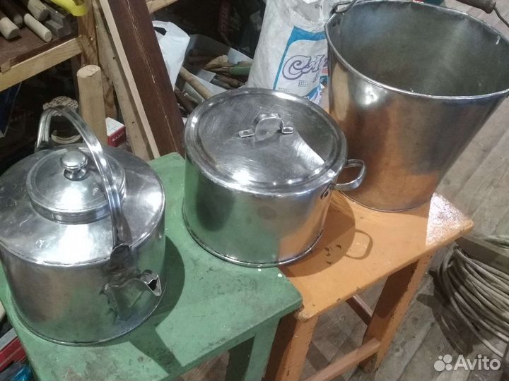 Ведро,кастрюля,чайник