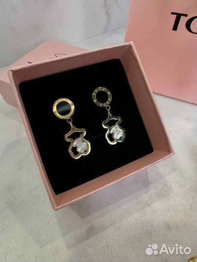 Серьги браслет tous новые