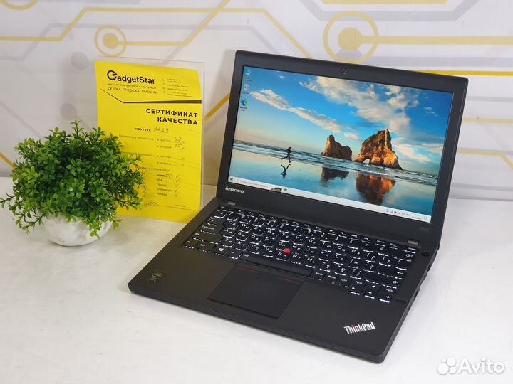 Ноутбук Lenovo ThinkPad Core i5, 8Gb, SSD 480, IPS