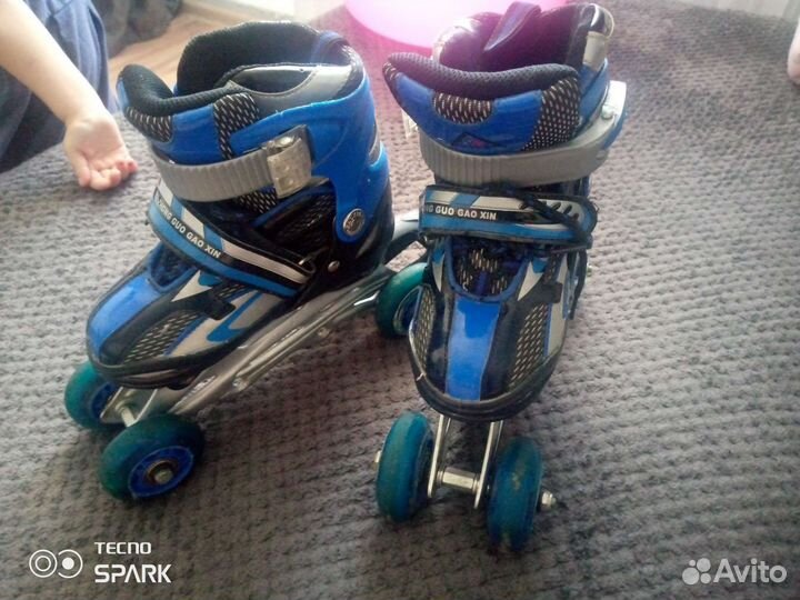 Роликовые коньки детские