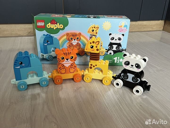 Lego duplo animai train