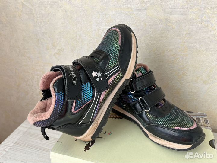 Ботинки весенние детские