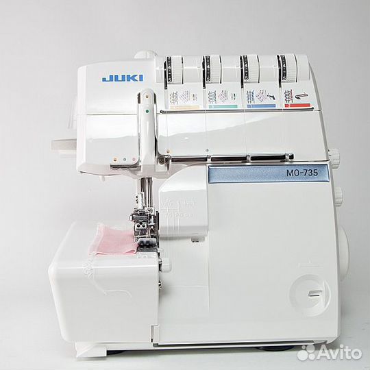 Коверлок juki MO - 735 24 программы Плоский шов