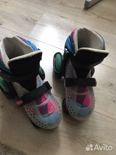 Роликовые коньки детские раздвижные