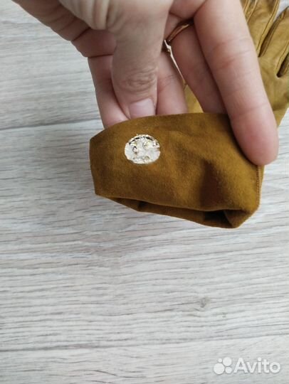 Перчатки натуральная кожа