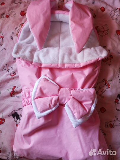 Конверт на выписку для девочки