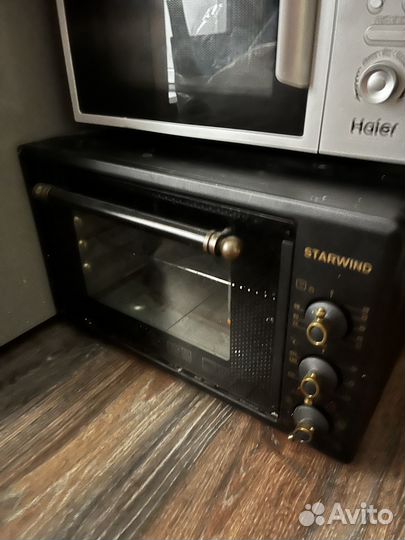 Электрическая мини печь духовка бу