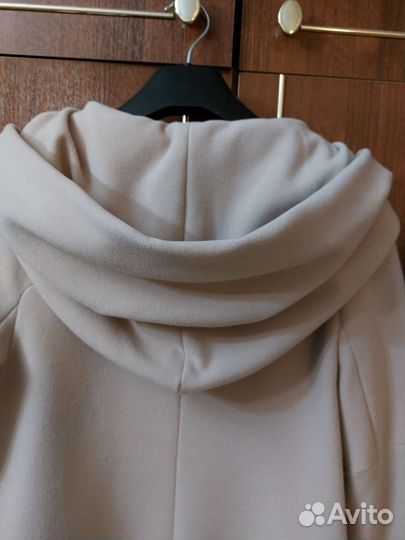 Пальто драповое демисезонное,новое р.46