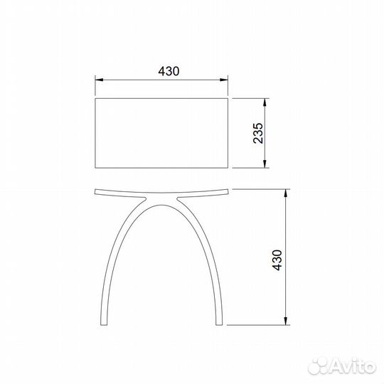 Abber AT1739Emerald Стул