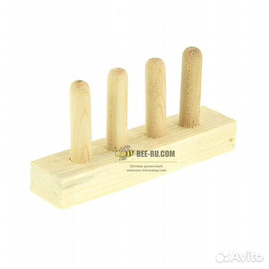 Шаблон для изготовления маточных мисочек № 4 (дере