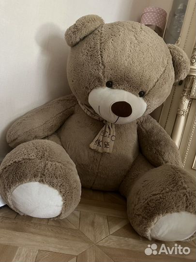 Плюшевый медведь огромный