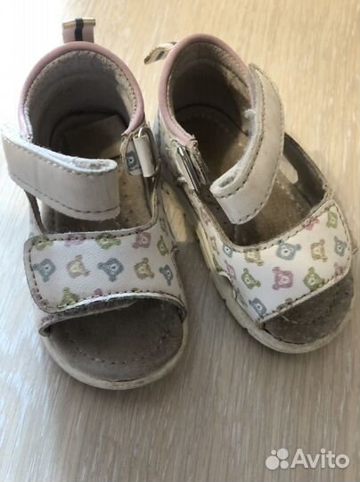 Босоножки для девочки 20 размер