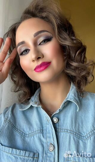 Макияж и прическа для бодибилдинг фитнес бикини